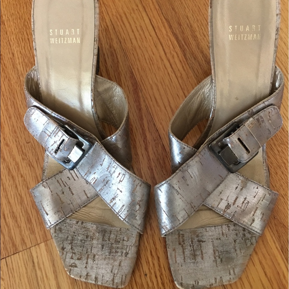 Stuart Weitzman Wedge Sandals